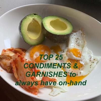 Top 25 Condiments